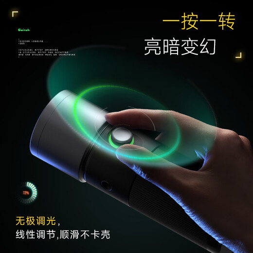 Sidande Z10 photography flashlight fill light contrast lamp 10W four-color projection camera handheld portable light and shadow spotlight hair background portrait professional wedding live broadcast shooting outdoor