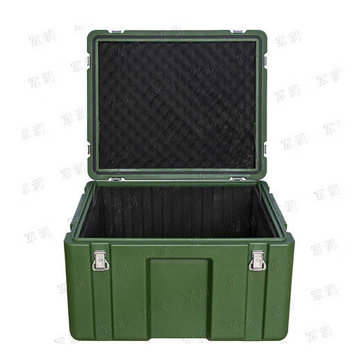 Junlan rotational molding box 600*500*400mm rotational molding box portable equipment box supply box precision instrument box airdrop box military green equipment box JL-GSX003