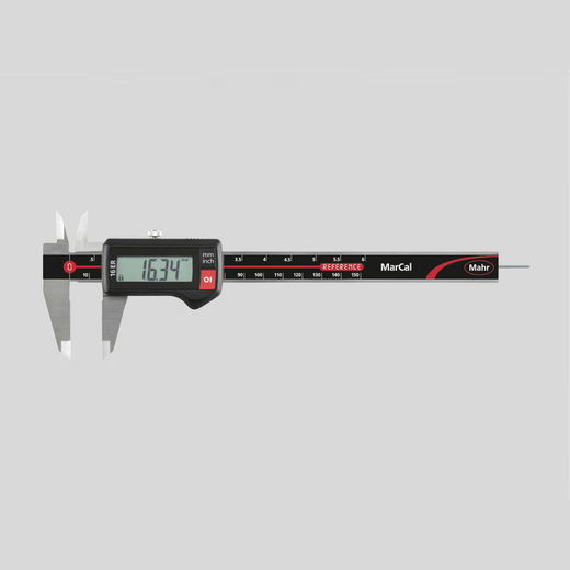 Mahr 16ER digital caliper without data transmission 4103208 range 0-300mm with roller without stylus