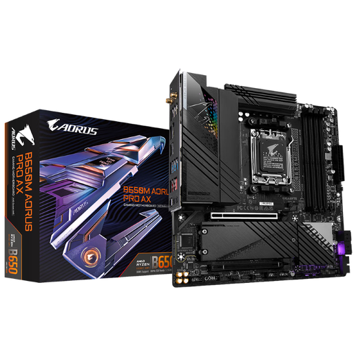 AMD 锐龙 7800X3D 9600X 9700X 9900X 9950X 9800X3D CPU处理器搭 技嘉 B650 主板CPU套装 板U套装 技嘉B650M AORUS PRO AX电竞雕 