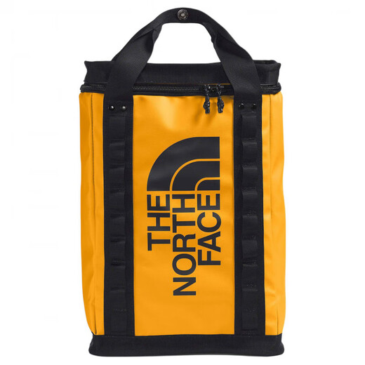North Face ExporeFuseBox26L С казуальное спортивное логотип логотип переработанный рюкзак с полиэфиром большого размера мужчины и женщины Тот же стиль Summit Gold Black
