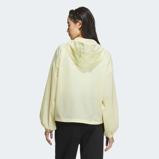 
adidas [Jinlang Sports] Women's waterproof and splash-proof sports and casual hooded jacket jacket JZ1656 color S