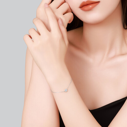 Chao Acer PT950 Platinum Diamond Bracelet Birthday Gift Pricing Platinum SCP42200003 Chain length is about 16cm