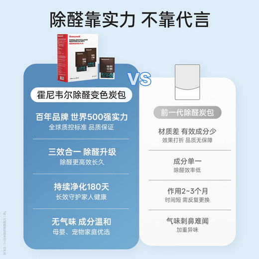 霍尼韦尔（Honeywell）除甲醛神器甲醛清除剂新房急入住家用强力去除京东自营母婴专用