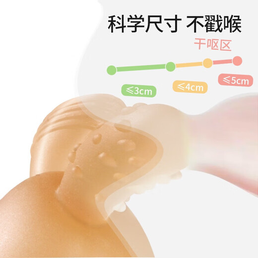 Shixi's rabbit teether and molar stick for infants and toddlers in the oral period 0-6 months anti-eating hand chewing gum and teeth grinding nano silver rabbit teether + box + chain + soothing teether