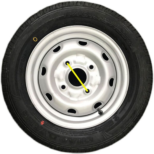 Neumáticos para automóviles eléctricos de Huanghan 145/135/155/70R12 Anillo de aluminio Anillo de acero Lectura de nuevo transporte de energía Chaoyang 15565R13 Tarla de vacío Anillo de acero de cuatro hoyos Diagonal 10