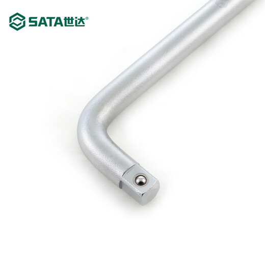 世达（SATA）套筒扳手L形大飞扳杆12.5mm套筒加力杆1/2弯杆弓形快速摇杆 13919 13919/12.5MM系列L形扳手 大飞