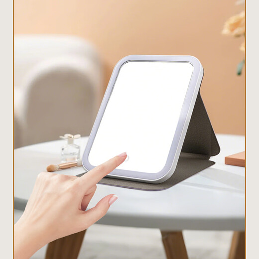 Picot portable beauty and makeup LED lighting mirror with three levels of high-definition soft light