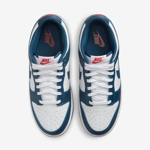 Nike (NIKE) men's shoes Dunk Low Retro white navy, non-slip and wear-resistant, men's low-top lightweight casual shoes DD1391-400 38.5