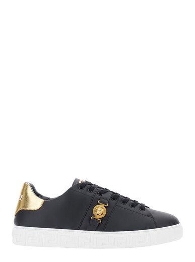 范思哲（VERSACE） 25FW 圆头低帮休闲鞋 男士 图色10144601A14957 20 |    42.5 New