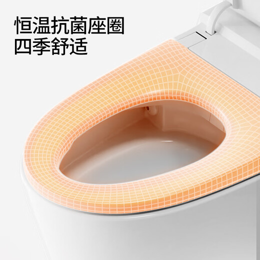 九牧（JOMOO）智能坐便器一体机全自动冲水无水压限制家用即热除臭烘干除臭马桶 零压+脚感翻圈翻盖+易洁内壁690I 400mm （390以上选择）