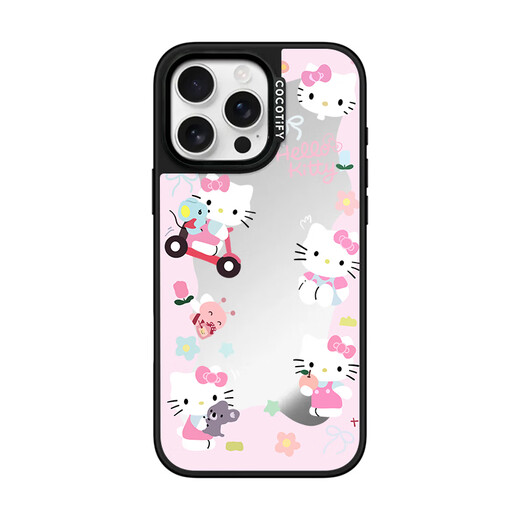 Ренджуйи индивидуальная окружающая фотокамба Katie Cat Iphone Apple 16promax Телефон 16/14/16pro Акрил 1 Coco модернизированное издание Shock -устойчивое зефир - CS#14957 iPhone 12