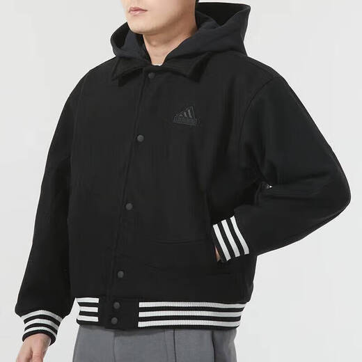 Adidas offizielles Schiffsgeschäft Herrenkleidung neue Sportswear -Training lauft Mode lässige komfortable gewebte Jacke Männer it0209 S 175