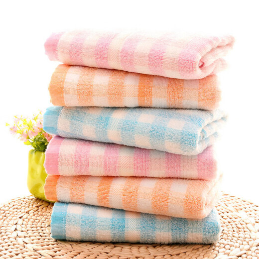 SI Jie Toalla de derretimiento de bote doble Shanghai Algodón puro Estilo delgado de los niños para adultos Agua de agua para niños para adultos Absorbente (1048) Estilo delgado sin estilo de piel para la piel del cabello 10 74x34cm