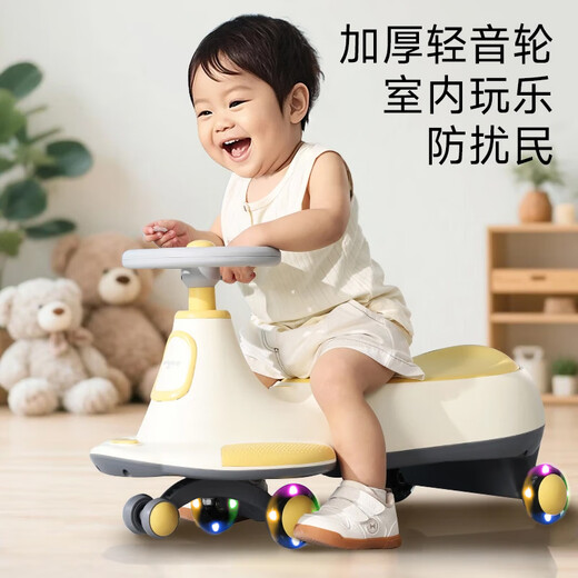 Babybox babybox twisting car anti-overturning children's music slithering car shaking car sliding toy car