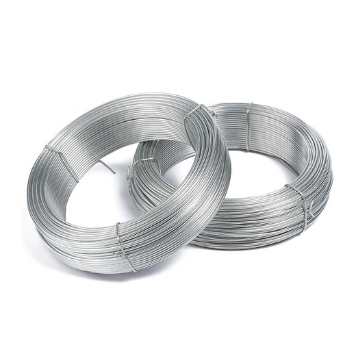 Jiuqiangu galvanized iron wire No. 12 binding wire thick 2.8MM 1KG about 20 meters rust-proof electroplated corrosion-resistant wire binding fastening industrial wire household clothes drying construction subway wire