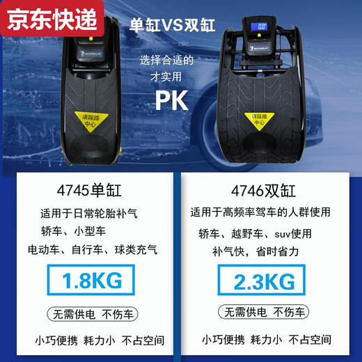 
Wenshiou portable car inflatable pump sedan dual-cylinder air pump electric vehicle tire pedal wireless air pump digital display double cylinder 12209 sedan SUV---Send