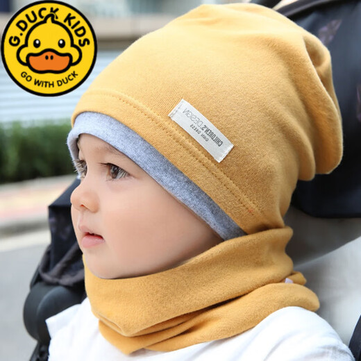 G.Duckkids Juego de bufanda de sombrero infantil Set primavera, otoño e invierno mediano y grande Bolso para niños sombrero de cabello para pilotes de algodón puro y niña traje de color rosa puro recomendado de 3 años a 12 años (elasticidad grande) x talla individual