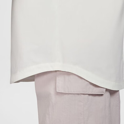 Nike (Nike) Veste en couches féminines arbore une chemise à manches longues épissé lâche Top tissé HM4627-133 HM4627-133 S