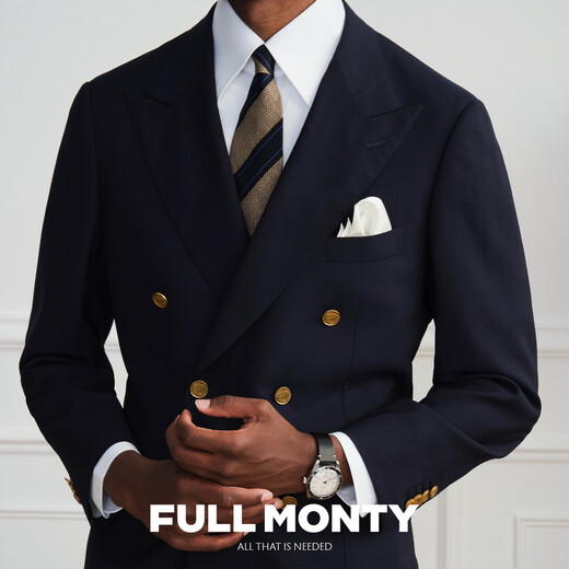 Costume de veste de veste pour hommes en plein essor Business Casual Strong Twat Laine Brazen 2025 New Style Navy Blue 20142 48