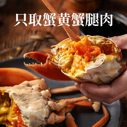 Noodles with Crab Roe Sauce Pure Crab Butter Bibimbap Crab Roe Sauce Crab Paste Seafood Crab Sauce Ready-to-Eat Hairtail Sauce for Rice Crab Roe Sauce 110g/bottle (2 bottles are large enough to fill the tube)