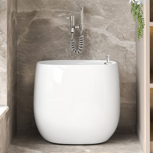 TOTO Mute mop pool household balcony bathroom mop basin ceramic mop pool outdoor mop basin bathroom mop pool M1049[49*38*40cm] single basin