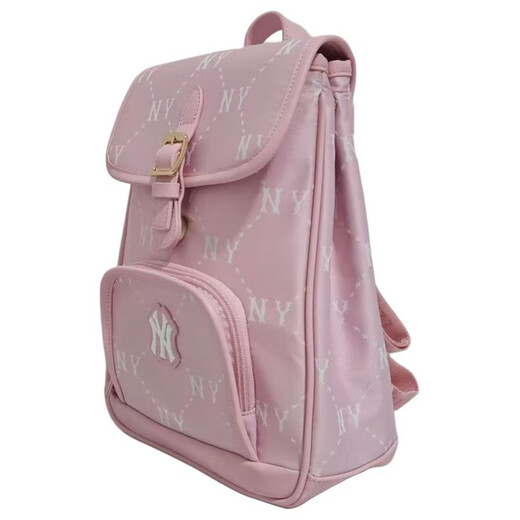 
Meishijiabao (MLB) old-fashioned retro relief steel stamp Polyester (polyester fiber) Backpack Regular Women's Pink 520 Special Pink