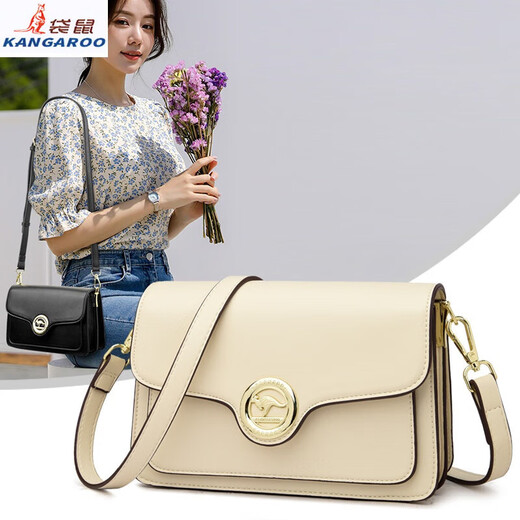 Canguro [marca de lujo ligera] Bolsos de cuero de cuero de canguro genuino bolso de San Valentín de San Valentín Bag de hombro de moda