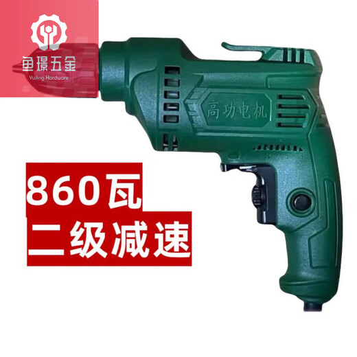 何佳功大功率电钻3000w重载东城家用手1000瓦超交流动工具 [1000W13夹头正反调速]9858