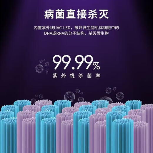 Toothbrush Disinfection Rack Intelligent Sterilization UV Ultraviolet Wireless Charging Portable Toothbrush Storage Box Storage Rack No Punching Spruce Green Top with Toothbrush Disinfection Rack + UV Ultraviolet Sterilization