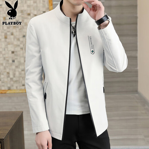 Playboy (PLAYBOY) coat men's jacket men's 2025 autumn and winter casual high-end men's windproof handsome tops