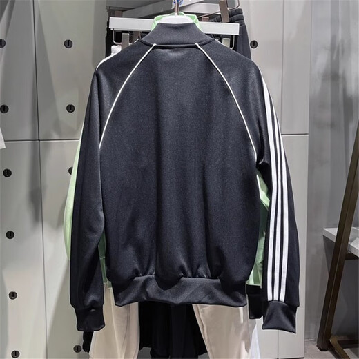 阿迪达斯 （adidas）外套女春季美式运动服复古夹克IM4545 IR9863 XS 100-130斤