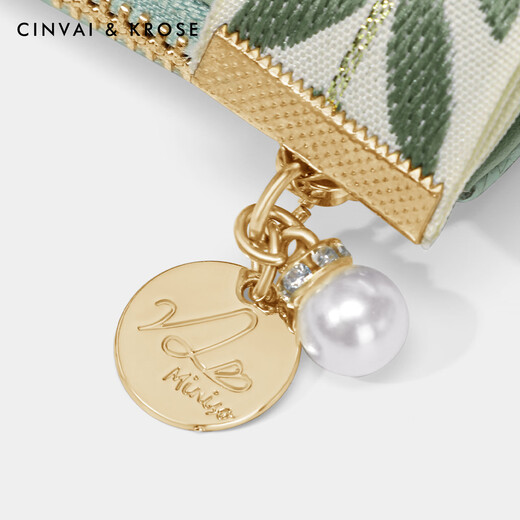 
CinvaiKrose official website small c/short wallet women's 2025 new multi-function coin wallet simple wallet card bag avocado green