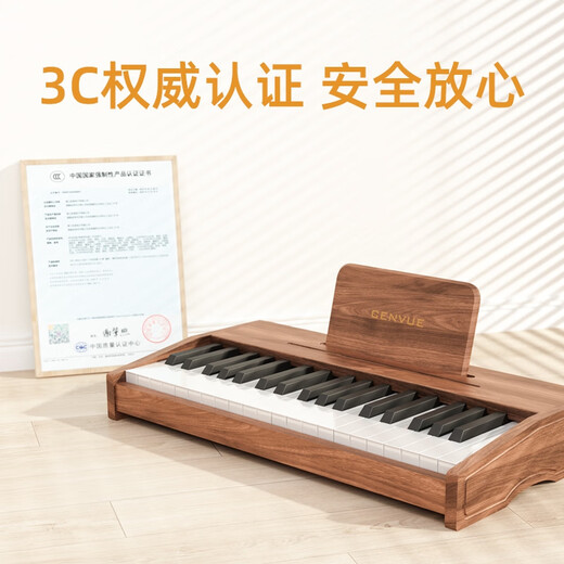 CENVUE wooden children's small piano electronic keyboard entry boy and girl baby infant birthday first birthday music toy gift