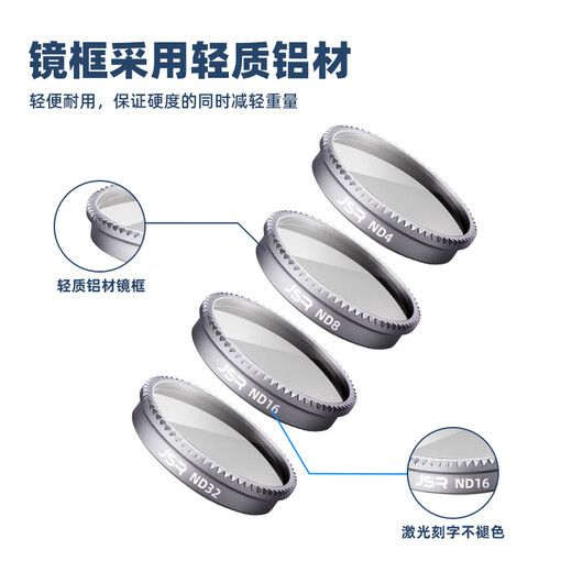 JUNESTAR适用于Insta360GO2GO3GO3S运动相机配件偏振减光滤镜 GO3/2MCUVJSR-1283-01