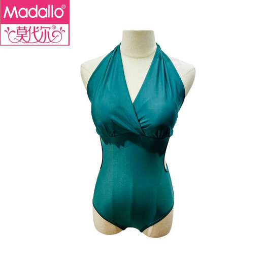 
Modal sexy bikini one-piece swimsuit for women summer 2025 new slim and gathering hot spring swimsuit 12213 yellow XL [Suggested 110-120Jin [Jin equals 0.5 kg]]