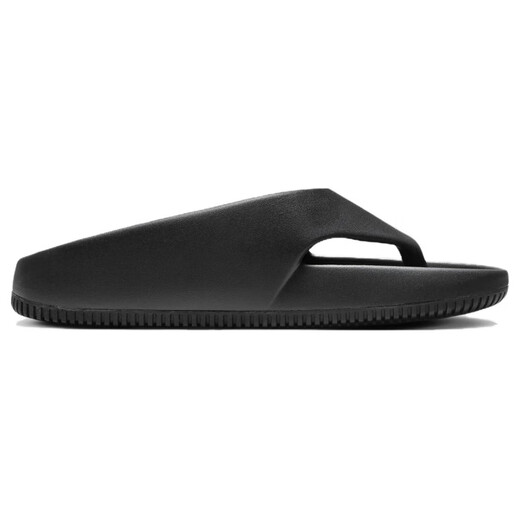耐克（NIKE）CalmFlipFlopFLIPFLOP柔软防磨防滑人字拖鞋男女同款黑色 黑色 41