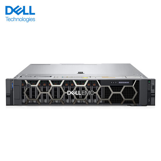 Dell PowerEdge R550 2U Données à double canal SERVER Hôte Virtualisation Virtualisation Opération de simulation ERP 1 * Médaille d'argent 4314 16 CORES 32 Threads 2,4 GHz 64G 丨 480G Solid State + 4TB Enterprise * 2 丨 H755