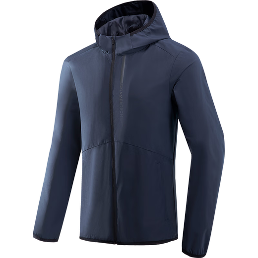 Спортивная штуртка Sports Sports Men's Men's Awumn's Low Wind -Rayder Casual Casual куртка Top J13Cay6021, темно -синий, мужчина (женщины могут носить) m