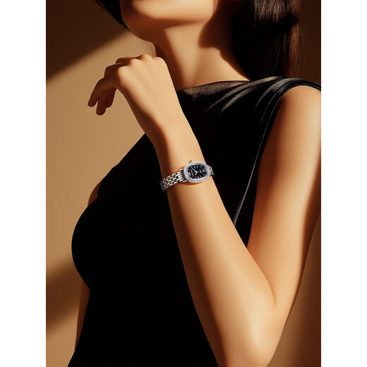 Kalorienkönig [Starry Sky Little Coco] Mode Small Swee Swee Simple Simple Simple Watch Damen-Diamant-Set CK15908