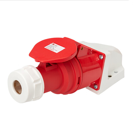Delixi Electric Delixi Airways Plug industriel 32A Socket 3 Core 4 Électricité triphasée 380V Male et femme Protection d'accueil Femme DEP2-12532A5 CORE OUVERT