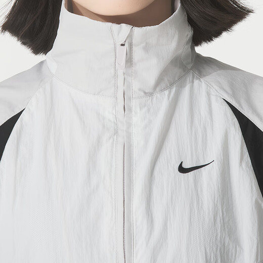 Nike (NIKE) official women's clothing 2025 summer new sportswear running fitness training suit windproof jacket casual jacket HV4030-078 S