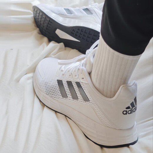 
Adidas men's shoes women's shoes running shoes 2025 new summer GAME SPEC 2 tennis sneakers mesh casual shoes JQ9715 white black 42