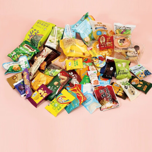 
Yingyang Muge SM snack gift package birthday gift gift for girlfriend popular snack package set 50 packs about 936g