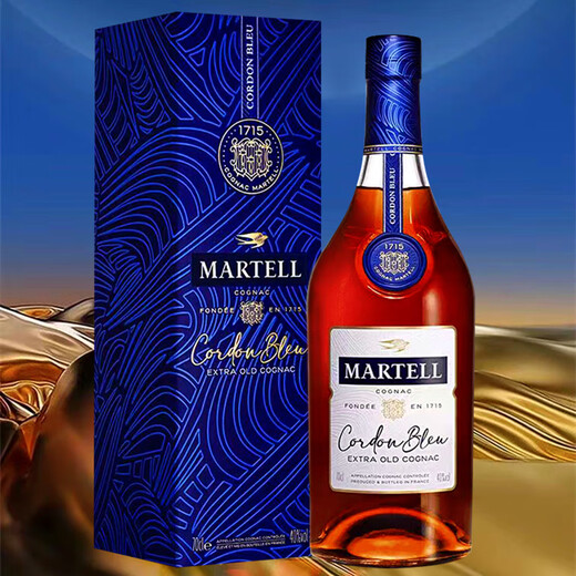 马爹利蓝带XO级 法国进口马爹利名仕 白兰地洋酒 350ml 700ml 1000ml 马爹利蓝带XO级 700mL 6瓶