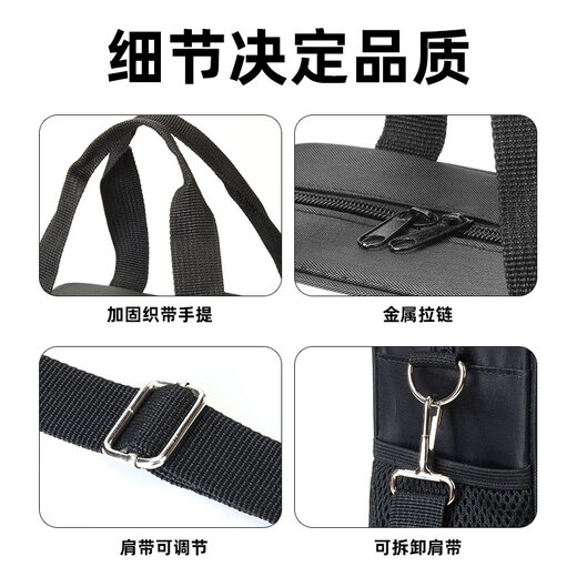 
XMSJ youth box blue box tutoring bag boy handbag female elementary school student homework carrying book bag children learning tutoring bag art bag junior high school student canvas bag business bag handbag (large capacity canvas waterproof tutoring bag) QQ13783