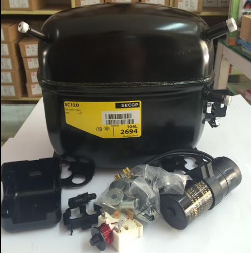 橙央SC12D 104L2694原装全新丹佛斯思科普压缩机冷藏箱保鲜风幕柜 R22
