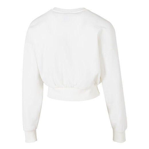Skechers Sweatshirt Frauen Frühling und Herbst 2025 Neues weiß gestrickter Hals Mode Sweatshirt Outdoor Sport Pullover Frauen White-0074 S /155 /80A