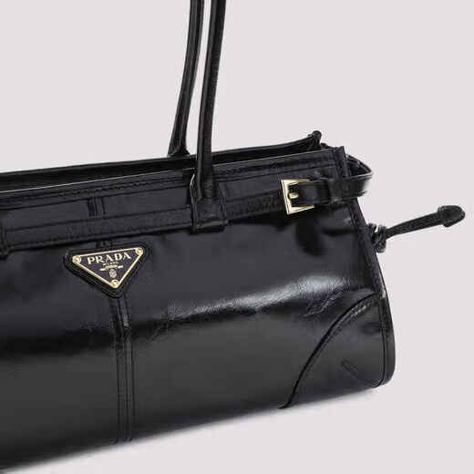 PRADA SS26 Luxury Women's Handbag BLACK One Size