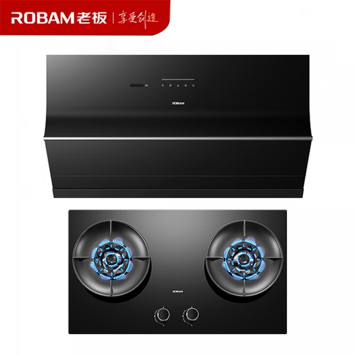 ROBAM老板CXW-260-5008-U1/5009S/5010S/5925S/7765-U1M/5068S超薄吸油烟机 5925S+9B600烟灶套餐5.2kW